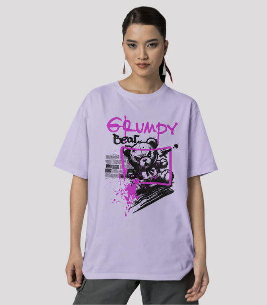 Grumpy Bear Women Oversized T-Shirt