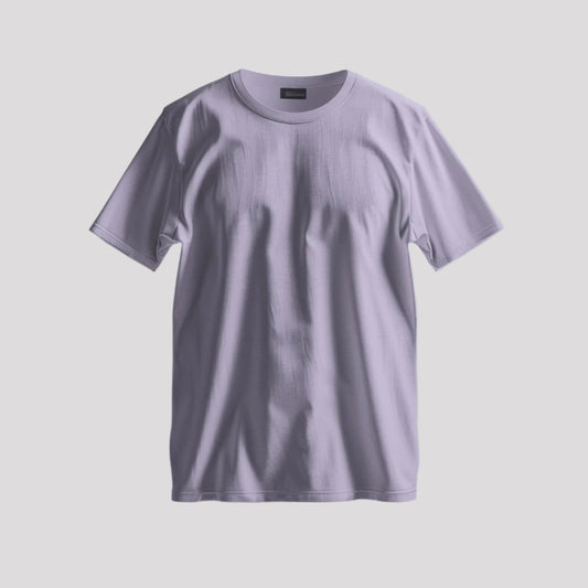 Plain Lavender Oversized T-Shirt