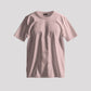Plain Light Baby Pink Oversized T-Shirt
