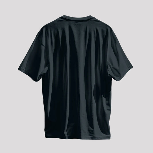 Plain Navy Blue Oversized T-Shirt